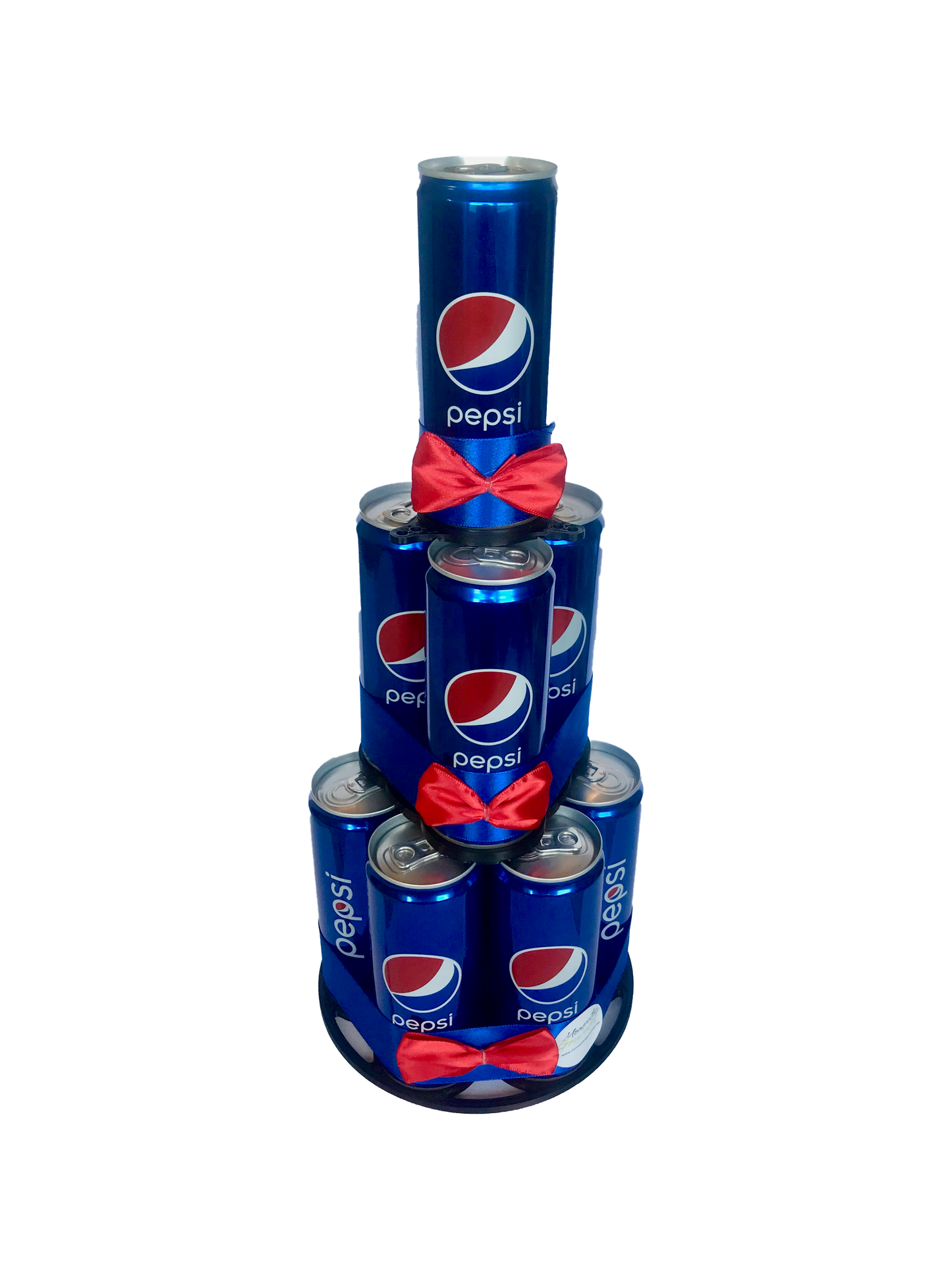 Tarta de latas de refresco Pepsi