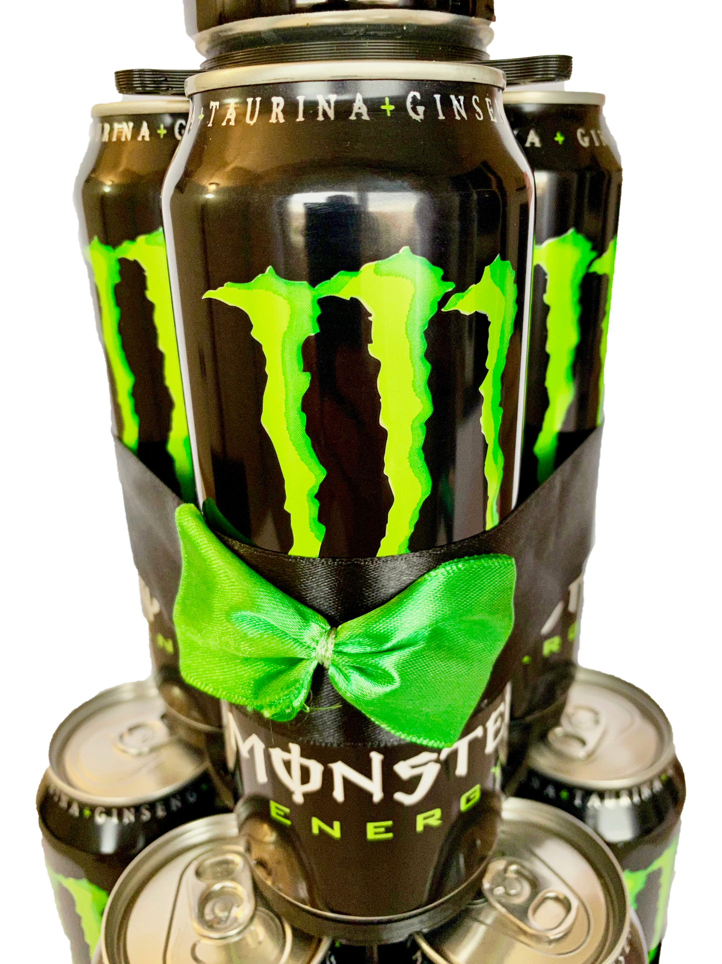 Tarta de latas de refresco Monster