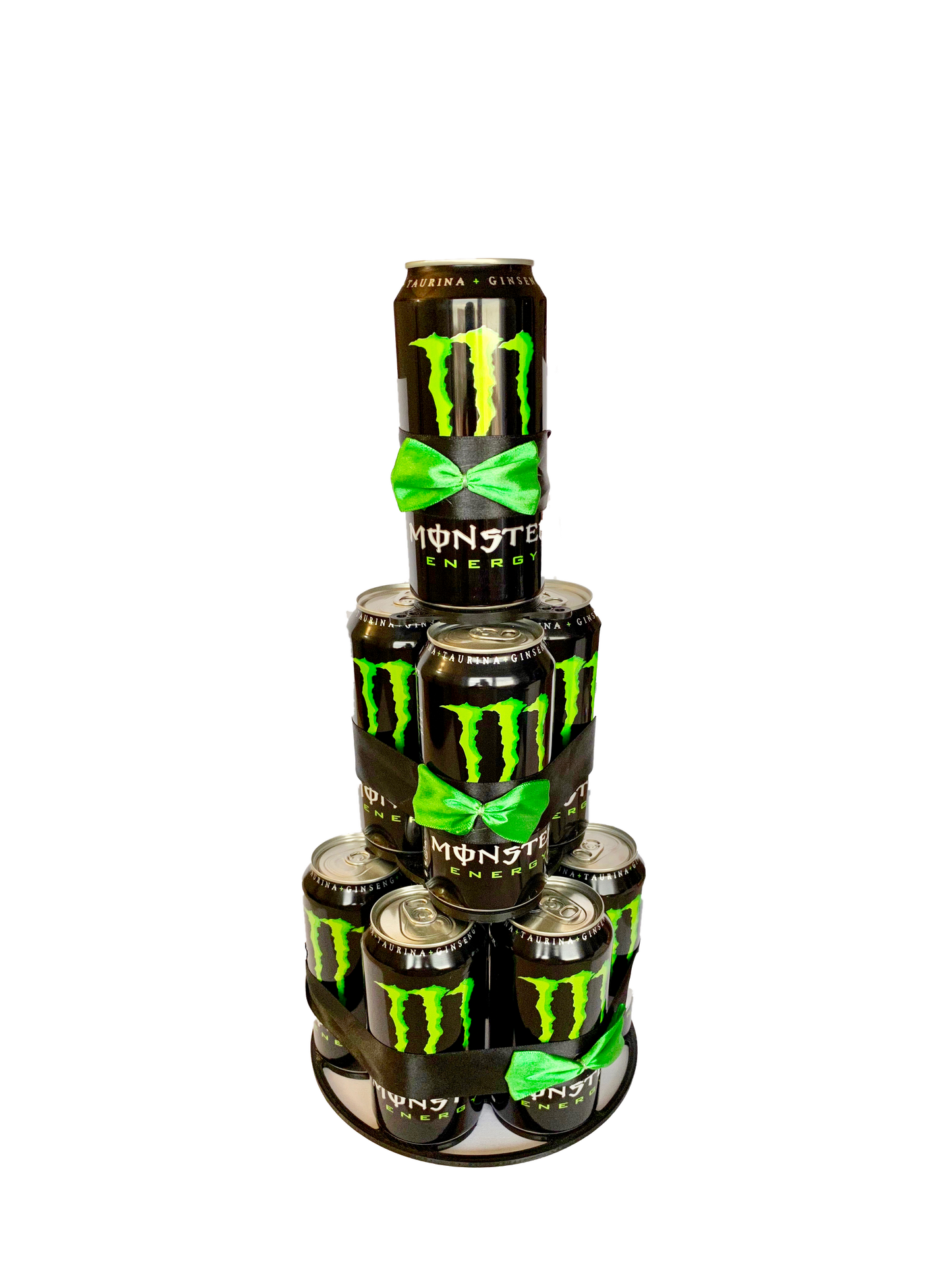 Tarta de latas de refresco Monster